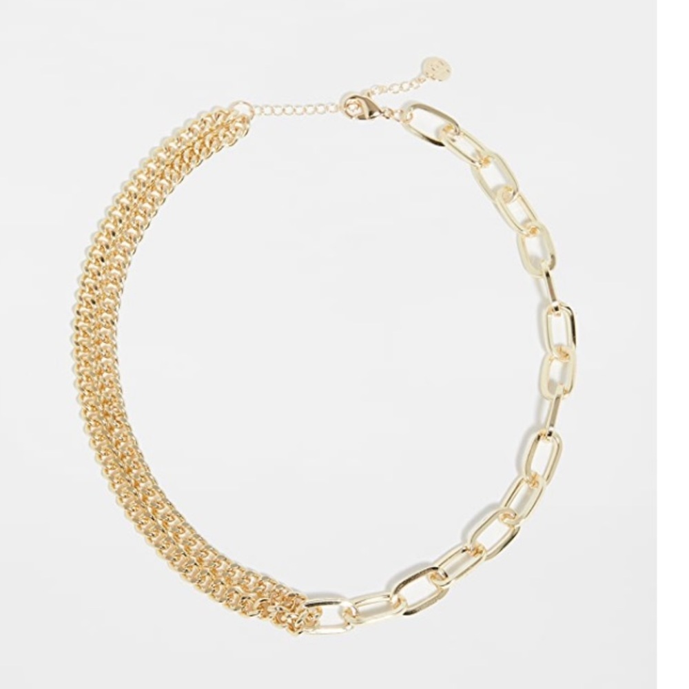 Double Cable Chain Necklace